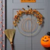 Harvest Light Up Fall Pumpkin Wreath - Hyde & EEK! Boutique™