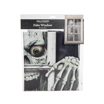Gallerie II Fake Window Skull And Hands Halloween Decoration 1 Gallerie II Fake Window Skull And Hands Halloween Decoration