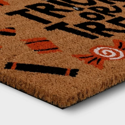1'6"x2'6" 'Trick Or Treat' Halloween Coir Doormat Orange - Hyde & EEK! Boutique™ 2 1'6"x2'6" 'Trick Or Treat' Halloween Coir Doormat Orange - Hyde & EEK! Boutique™ - Image 2