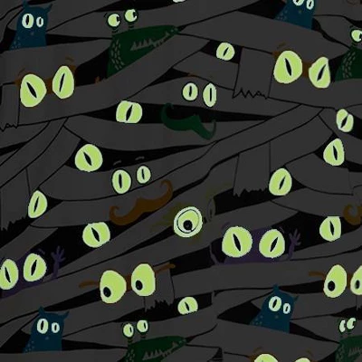 Men's Glow-In-The-Dark Mummy Halloween Matching Family Pajama Set - Hyde & EEK! Boutique™ White 2 Men's Glow-In-The-Dark Mummy Halloween Matching Family Pajama Set - Hyde & EEK! Boutique™ White - Image 2