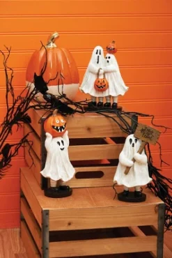 Gallerie II Ghost Costumes W/ Pumpkins Halloween Figure -EEK! Deals Store GUEST 13b25f7f cf52 4703 b7b4 c75d4cd2e921 1