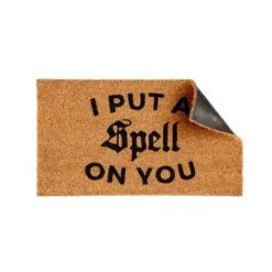 Evergreen 16 X 28 Halloween Greeting Coir Mat, I Put A Spell On You For Indoor And Outdoor Decor -EEK! Deals Store GUEST 1741a06b 5aa5 4b53 ab78 5412f0a88103