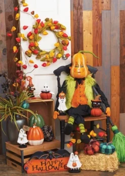 Gallerie II Ghost Costumes W/ Pumpkins Halloween Figure -EEK! Deals Store GUEST 1b62e037 d6b1 460c 9a99 c9779989178e