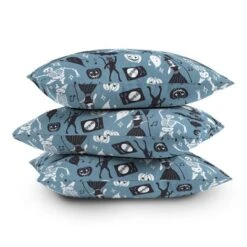 16"x16" Julia Madoka Halloween Night Fever Square Throw Pillow Blue - Deny Designs 5 16"x16" Julia Madoka Halloween Night Fever Square Throw Pillow Blue - Deny Designs -EEK! Deals Store GUEST 1cbe80b2 c8da 4f82 9d2b d00a1f01b8b8