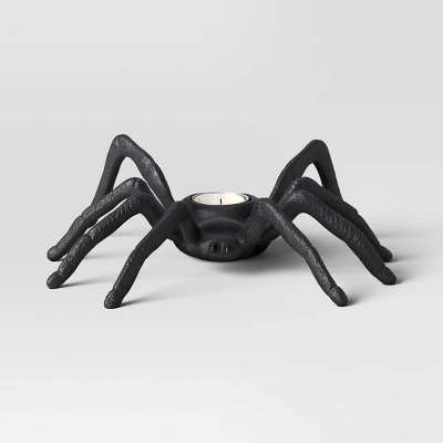 Halloween Spider Candle Holder Black - Threshold™ 3 Halloween Spider Candle Holder Black - Threshold™ - Image 3