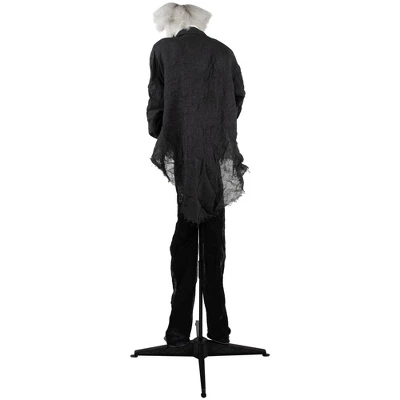Northlight 5.5' LED Lighted Animated Butler With Sound Halloween Decoration 3 Northlight 5.5' LED Lighted Animated Butler With Sound Halloween Decoration - Image 3