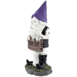Northlight 11.75" Gnome Skeleton "Keep Out" Halloween Decoration -EEK! Deals Store GUEST 23a09fc2 6dda 4f29 bc9d fc5590eff74f