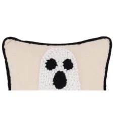 C&F Home 8" X 8" Spooky Halloween Ghost French Knot Throw Pillow -EEK! Deals Store GUEST 2c0634bb cab7 4bb1 9f0e 1c489ba4a98e