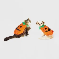Halloween Plush Pumpkin Dog And Cat Costume - Hyde & EEK! Boutique™ -EEK! Deals Store GUEST 2d755916 f8a3 4a5c 9efd 42f0f50916d9