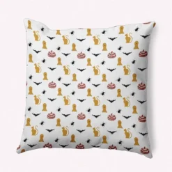 16"x16" Halloween Critters Square Throw Pillow - E By Design -EEK! Deals Store GUEST 30bd32ab 1968 44b6 ae00 ff42cb981eda