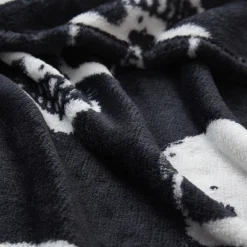 Kate Aurora Oversized Halloween Spooky Skeleton Skulls Plush Fleece Throw Accent Blanket - 50 In. W X 70 In. L -EEK! Deals Store GUEST 520f85ef 45a1 4bbb bb1e f52911d73737