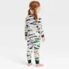 Toddler Glow-In-The-Dark Mummy Halloween Matching Family Pajama Set - Hyde & EEK! Boutique™ White