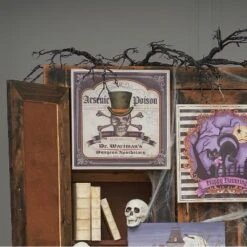 Gallerie II Dr. Wartman'S 3D Poison Skeleton Halloween Wall Art Decor Decoration 15.75 X 0.98 X 15.75 Inches. -EEK! Deals Store GUEST 57f7b693 6644 40cd abd9 ee1ab08dbbb8