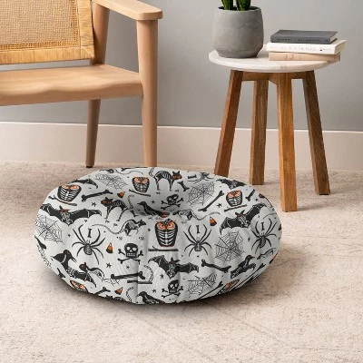 Heather Dutton Halloween XRay Round Floor Pillow - Deny Desings 3 Heather Dutton Halloween XRay Round Floor Pillow - Deny Desings - Image 3