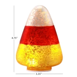 Mr. Halloween Mercury Glass LED Candy Corn Lights - 5"- Set Of 3 -EEK! Deals Store GUEST 6203bdc4 2b73 413a 960e d69c706aa0e0