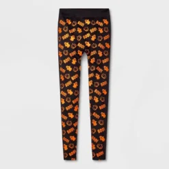 Women's Foil Printed "Boo!" Halloween Seamless Fleece Lined Leggings - Hyde & EEK! Boutique™ Black/Orange 7 Women's Foil Printed "Boo!" Halloween Seamless Fleece Lined Leggings - Hyde & EEK! Boutique™ Black/Orange -EEK! Deals Store GUEST 633d9a94 a0b1 490f b488 4c6a9ca7a777