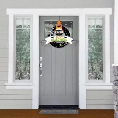 Big Dot Of Happiness Halloween Gnomes - Outdoor Spooky Fall Party Decor - Front Door Wreath 1 Big Dot Of Happiness Halloween Gnomes - Outdoor Spooky Fall Party Decor - Front Door Wreath