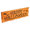 Northlight 24" Wooden 'Happy Halloween' Wall Sign With Bats