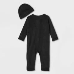 Baby Glow-In-The-Dark Skeleton Halloween Matching Family Footed Pajamas - Hyde And EEK! Boutique™ Black