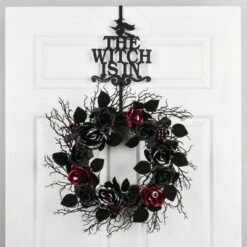National Tree Company 18" Halloween “The Witch Is In" Wreath Hanger 6 National Tree Company 18" Halloween “The Witch Is In" Wreath Hanger -EEK! Deals Store GUEST 92684d8d e07f 406e 86fe 093f783962de
