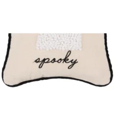 C&F Home 8" X 8" Spooky Halloween Ghost French Knot Throw Pillow -EEK! Deals Store GUEST a16ef65a f5af 4114 8300 a07301cdb0b8
