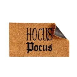 Evergreen 16 X 28 Halloween Greeting Coir Mat, Hocus Pocus For Indoor And Outdoor Decor -EEK! Deals Store GUEST a24df028 a3dc 4a0a 8794 812b3071e7ac
