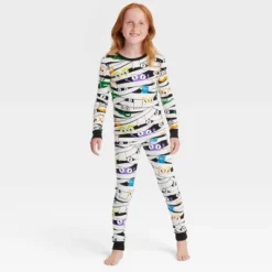 Kids' Glow-In-The-Dark Mummy Halloween Matching Family Pajama Set - Hyde & EEK! Boutique™ White -EEK! Deals Store GUEST a64d375b 3cf6 42d9 8151 e526fe23fd29