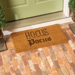 Evergreen 16 X 28 Halloween Greeting Coir Mat, Hocus Pocus For Indoor And Outdoor Decor -EEK! Deals Store GUEST abe0d6d7 fa1f 4191 a8ee c543b1de3597