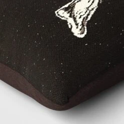 Oversize Skull And Crossbones Woven Cotton Lumbar Halloween Throw Pillow Black - Threshold™ -EEK! Deals Store GUEST b3579d1a d196 4a5c 8d42 01f01fe21235