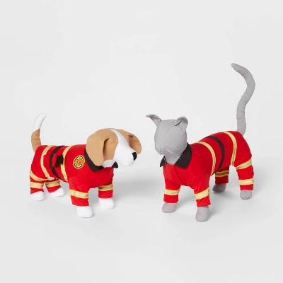 Halloween Full Body Firefighter Cat And Dog Costume - Hyde & EEK! Boutique™ 4 Halloween Full Body Firefighter Cat And Dog Costume - Hyde & EEK! Boutique™ - Image 4