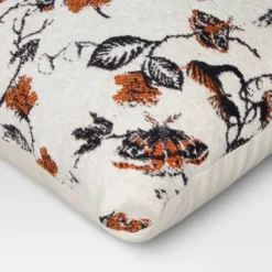 Halloween Botanical Woven Cotton Square Halloween Throw Pillow - Threshold™ -EEK! Deals Store GUEST bcbd64b9 f2de 42ba 8037 48156a31196a