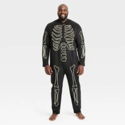 Men's Glow-In-The-Dark Skeleton Halloween Matching Family Union Suit - Hyde & EEK! Boutique™ Black -EEK! Deals Store GUEST cbeedca9 15f7 4c46 a9c7 e7595b734b87