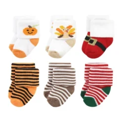 Hudson Baby Unisex Baby Holiday Newborn Terry Socks, Halloween Christmas -EEK! Deals Store GUEST e67686b2 dcc0 445a 88ef 21be90cf3429