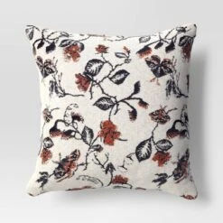 Halloween Botanical Woven Cotton Square Halloween Throw Pillow - Threshold™ -EEK! Deals Store GUEST ea7cfb96 8a51 4697 b2e3 7383a400fe4a