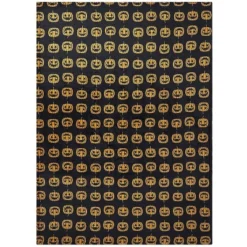 Kate Aurora Halloween Accents Friendly Jack O' Lanterns Oversized Accent Plush Throw Blanket - 50 In. X 70 In. -EEK! Deals Store GUEST ecceb247 9724 4f9f be7b 9556fca6c5d5