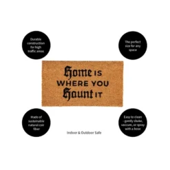 Evergreen 16 X 28 Halloween Greeting Coir Mat, Home Is Where You Haunt It For Indoor And Outdoor Decor 15 Evergreen 16 X 28 Halloween Greeting Coir Mat, Home Is Where You Haunt It For Indoor And Outdoor Decor -EEK! Deals Store GUEST f7258a55 4302 42f1 94fc 28dcd7293ecc